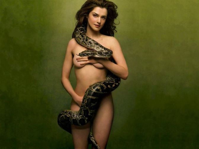Rachel Weisz Nude Snake  nude photo