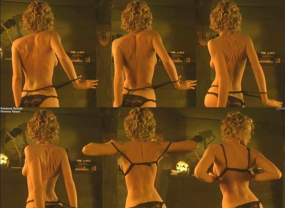 Rebecca Romijn Topless Scenes  nude photo