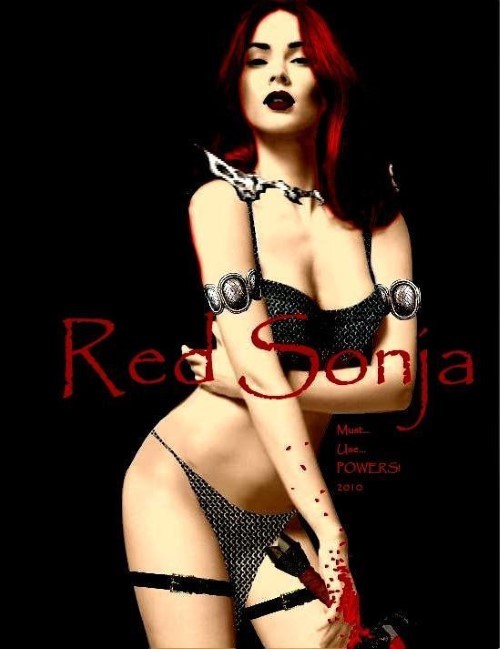 Red Sonja Megan Fox  nude photo