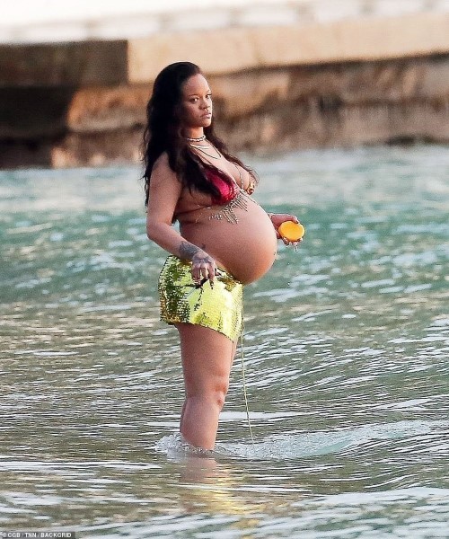 Rihanna At The Beach 6  nude photo