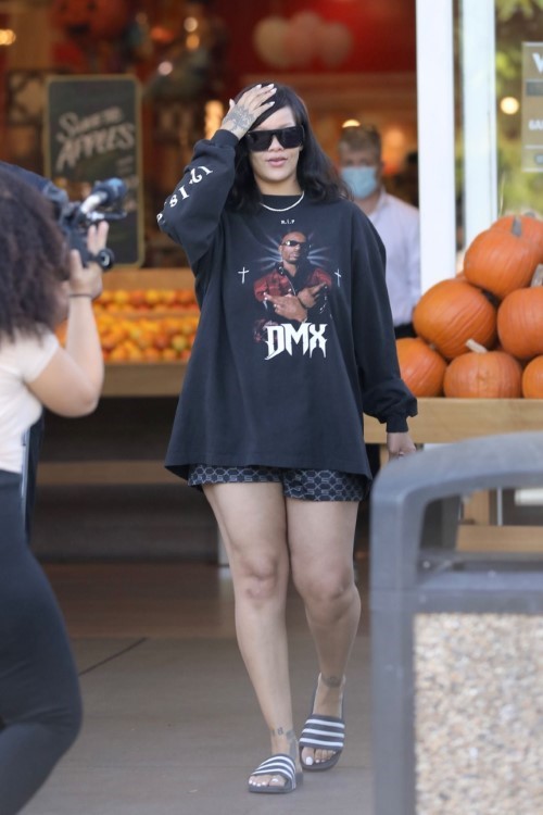 Rihanna Bristol Farms In West Hollywood 4  nude photo