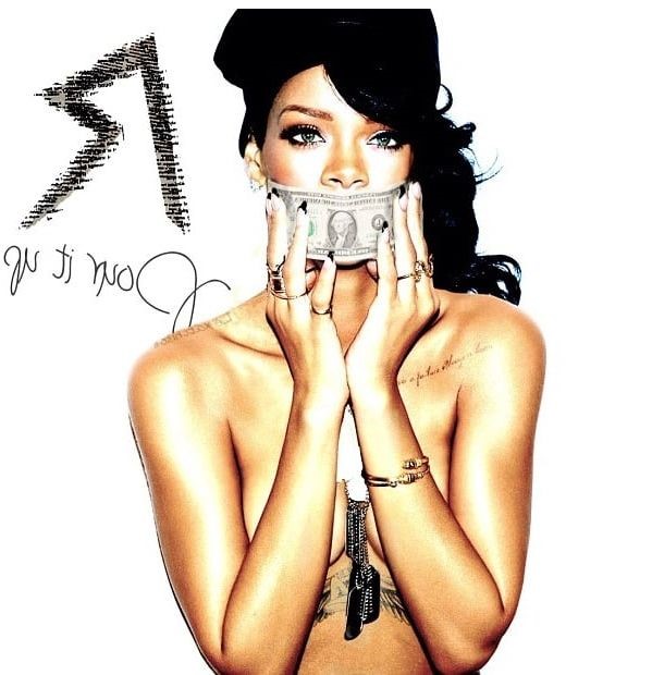 Rihanna Pour It Up Cover  nude photo