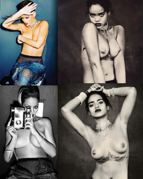 Rihanna Rated R Or Anti  nude photo