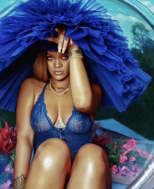 Rihanna See Through Fenty Lingerie  nude photo
