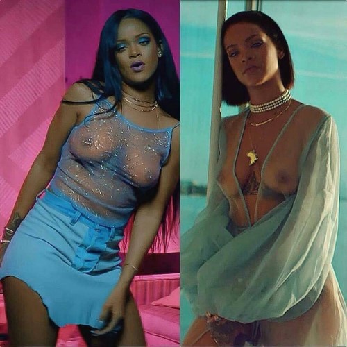 Rihanna She Loves See Through Clothing  nude photo