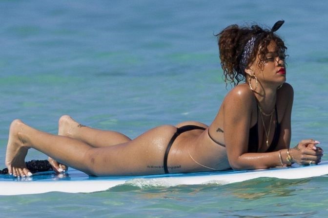 Rihanna Thong  nude photo