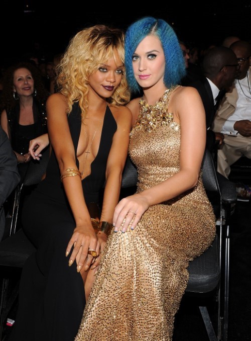 Rihanna With Katy Perry At The Grammys 2012  nude photo