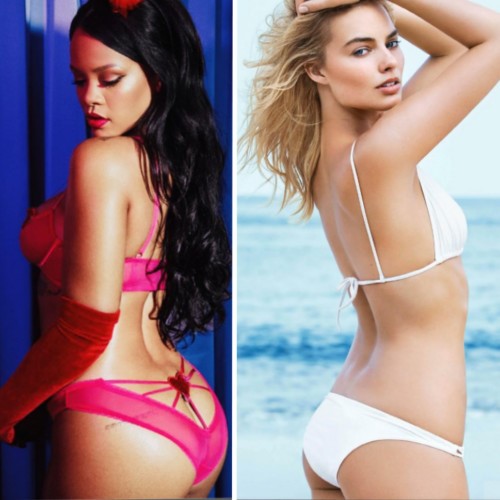 Riri Vs Margot Booty Battle  nude photo
