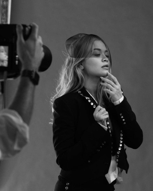 Rita Ora BTS For Elle Spain 3  nude photo