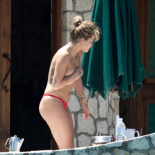 Rita Ora Front Back Action 5  nude photo
