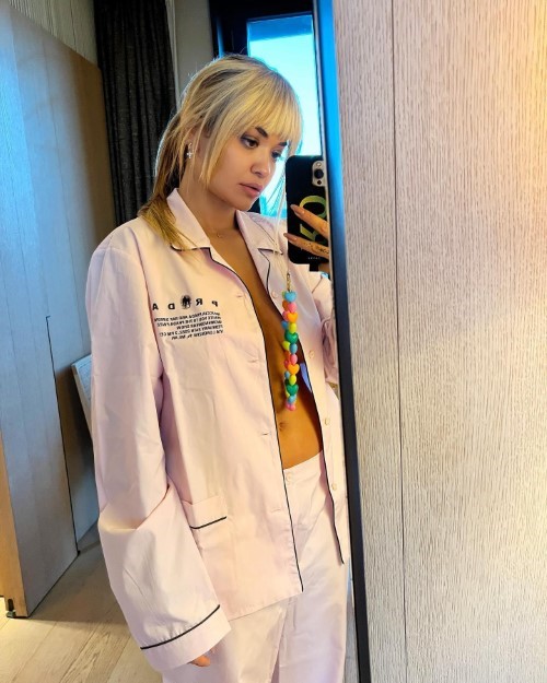 Rita Ora Prada Shirt 1  nude photo