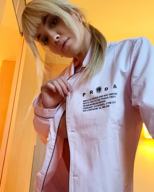 Rita Ora Prada Shirt 2  nude photo