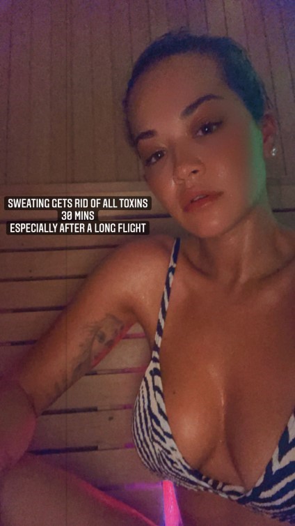 Rita Ora Sweating  nude photo