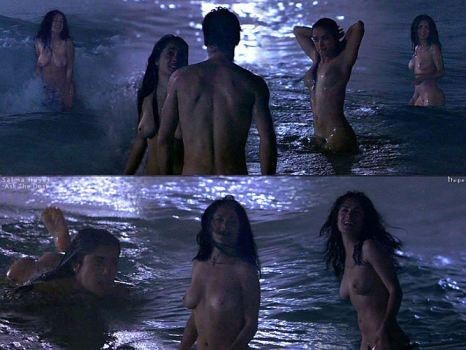 Salma Hayek Nude Tits Sexy Movie Scene  nude photo