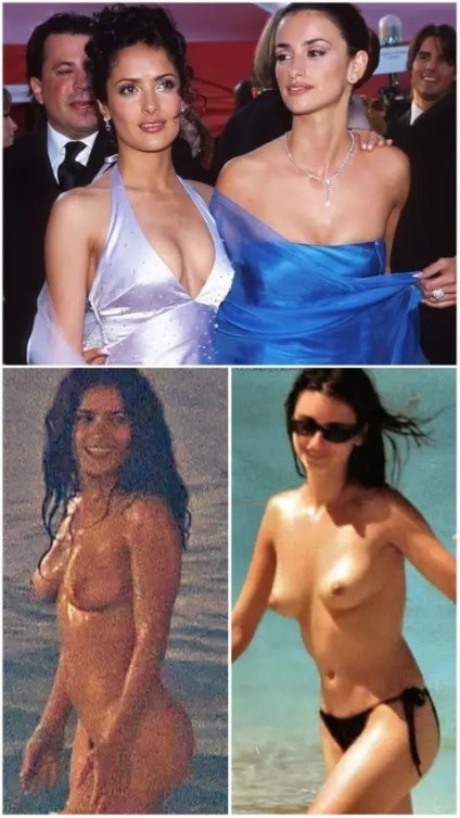 Salma Hayek Penélope Cruz  nude photo