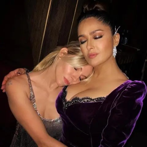 Salma Hayek With Sienna Miller  nude photo