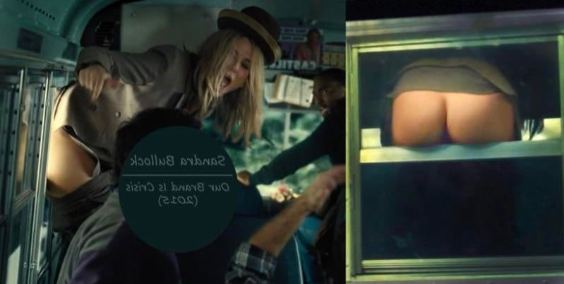 Sandra Bullock Nude Ass Movie Scene  nude photo