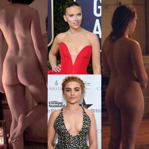 Scarlett Johansson And Florence Pugh  nude photo