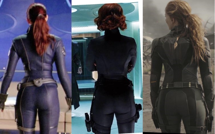 Scarlett Johansson Evolution Of Back Widow  nude photo