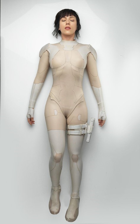 Scarlett Johansson Ghost In The Shell Shoot  nude photo