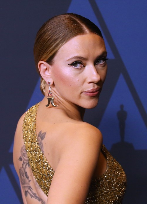 Scarlett Johansson Governors Awards  nude photo
