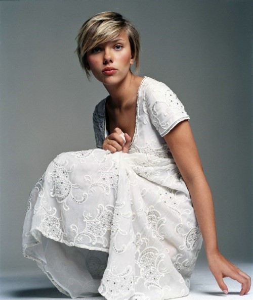 Scarlett Johansson In White  nude photo