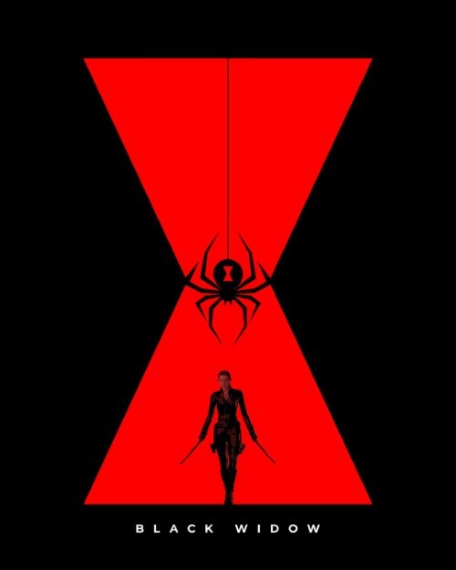 Scarlett Johansson Remake Of Black Widow Poster With A Little Touch  nude photo