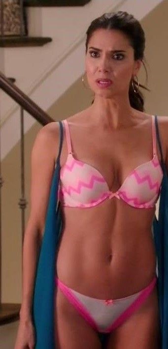 Sexy Actress Looking Hot In Pink Bra And Panties Devious Maids  nude photo