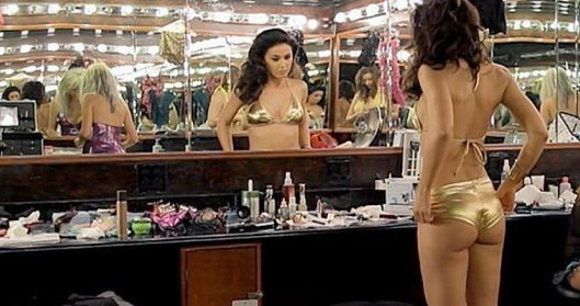 Sexy Booty Ass Of Hollywood Star Emmanuelle Chriqui From Movie Showgirls  nude photo