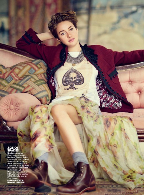 Shailene Woodley Ace Of Spades  nude photo