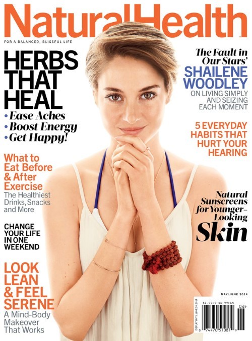 Shailene Woodley Cover Of Natural Health Magazine 2014  nude photo