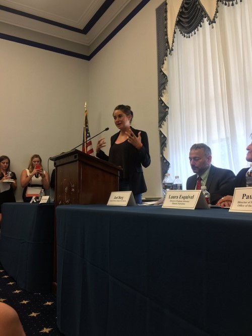 Shailene Woodley Giving A Speech  nude photo