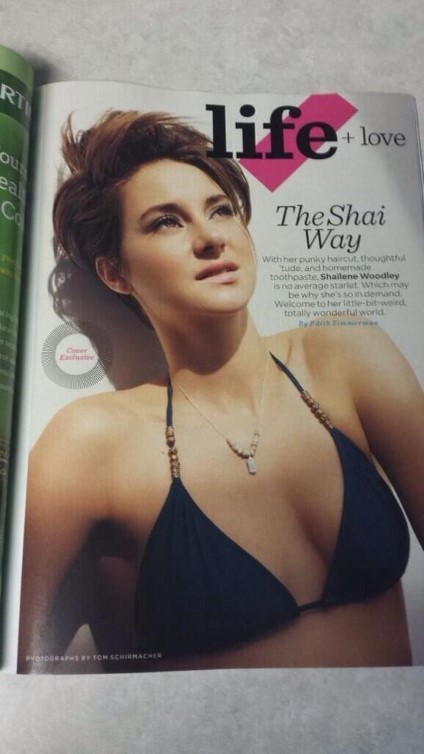 Shailene Woodley In Women S Health Magazine  nude photo