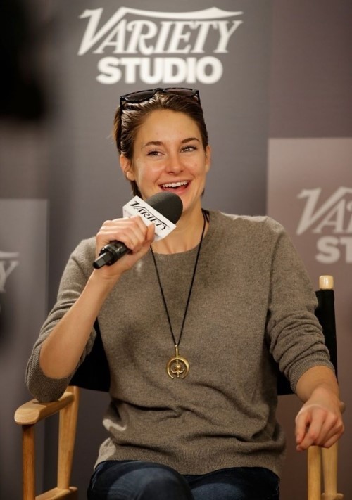 Shailene Woodley Sundance Talk  nude photo