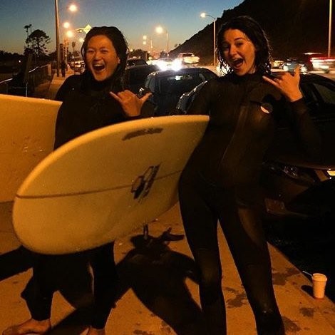 Shailene Woodley Surfing In Malibu  nude photo