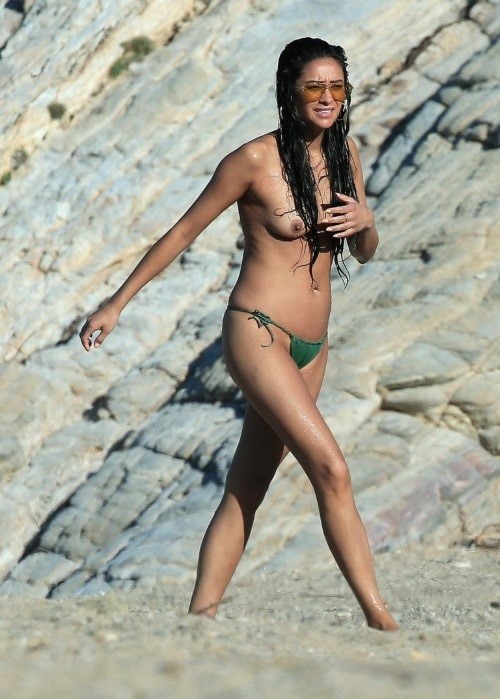 Shay Mitchell Topless Leaked Nudes  nude photo