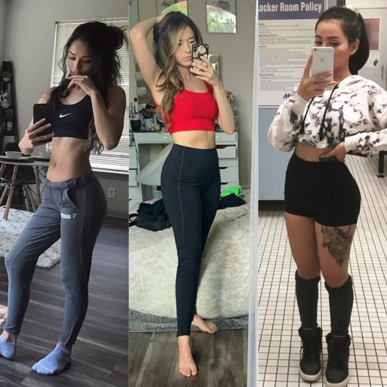 Super Horny For Bella Poarch, Pokimane, And Valkyrae  nude photo