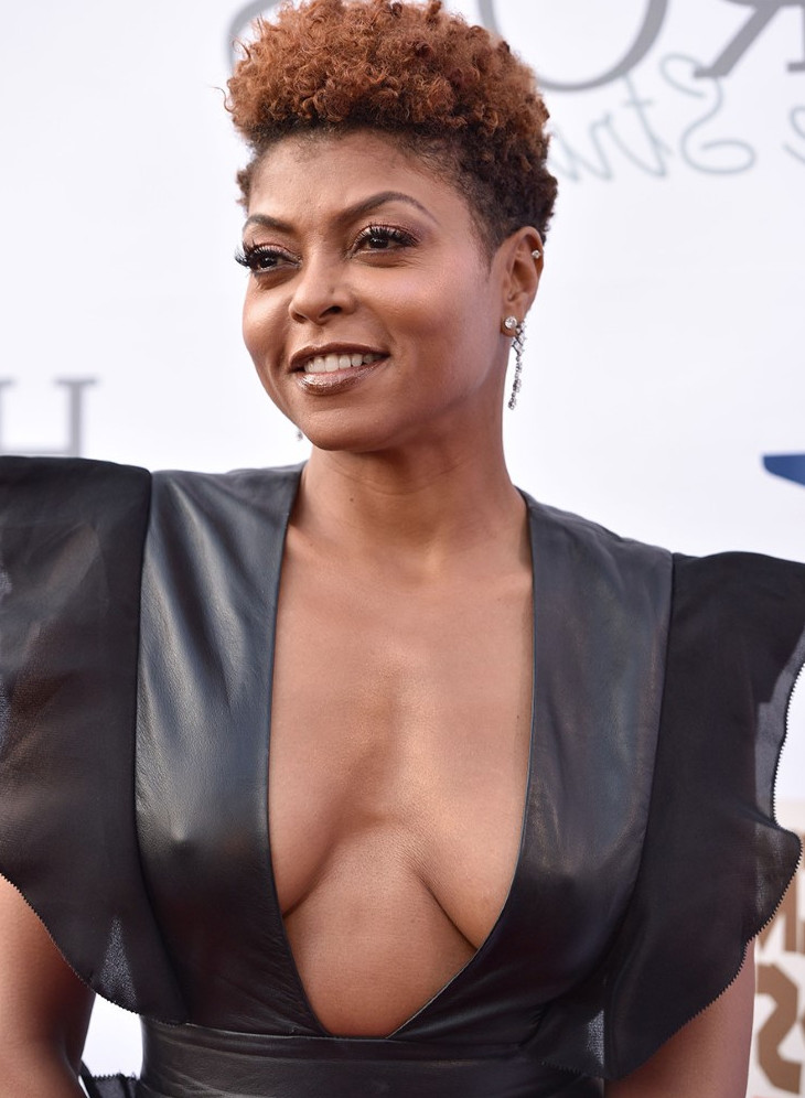 Taraji P. Henson Hot Cleavage  nude photo