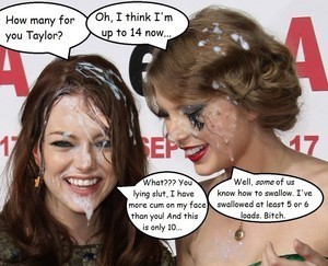 Taylor Swift And Selena Gomez Porn Captions  nude photo