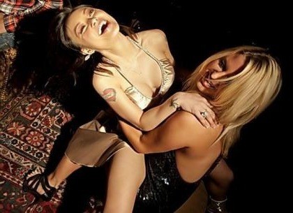 Tila Tequila Lesbian Lap Dance  nude photo