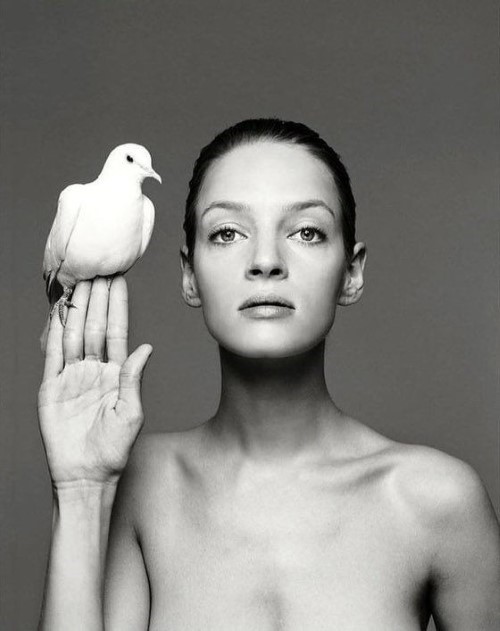 Uma Thurman And Her Famous Fiveheads  nude photo
