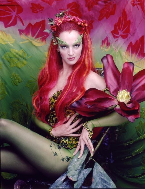 Uma Thurman Sexy Poison Ivy Batman Robin  nude photo