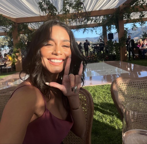 Vanessa Hudgens At Sarah Hyland’s Wedding  nude photo