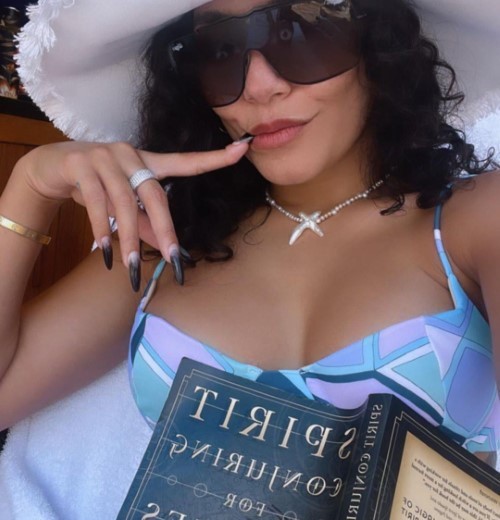 Vanessa Hudgens Blue Bikini In Maui 2  nude photo