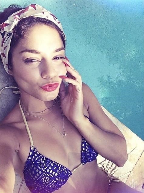 Vanessa Hudgens By The Pool  nude photo