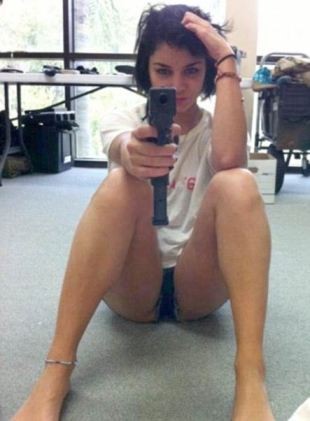 Vanessa Hudgens Covers Her Face Wit  nude photo