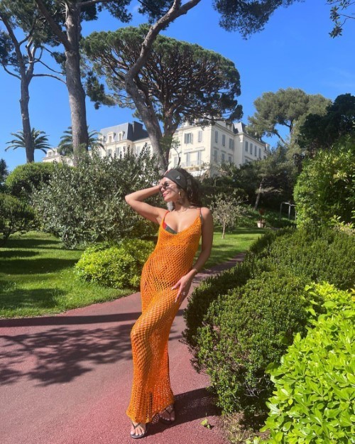 Vanessa Hudgens Hot In Orange  nude photo