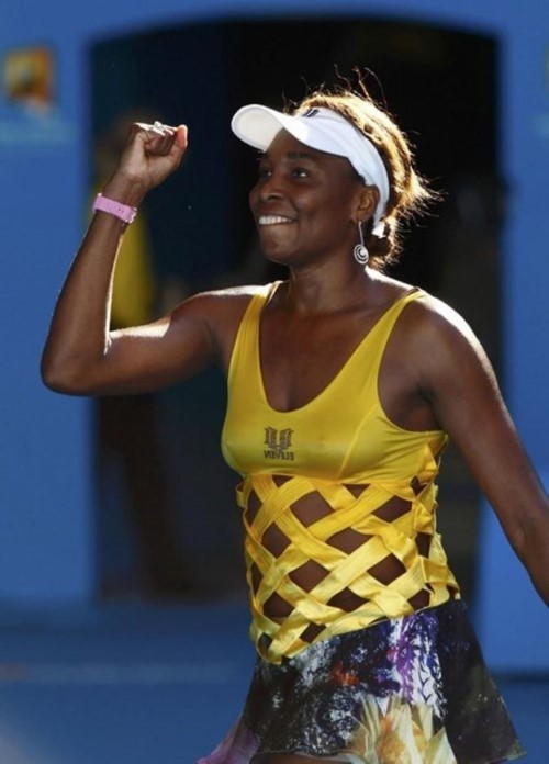 Venus Williams Tennis Outfit Malfunction  nude photo