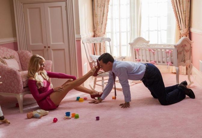 Wall Street Margot Robbie Wolf  nude photo