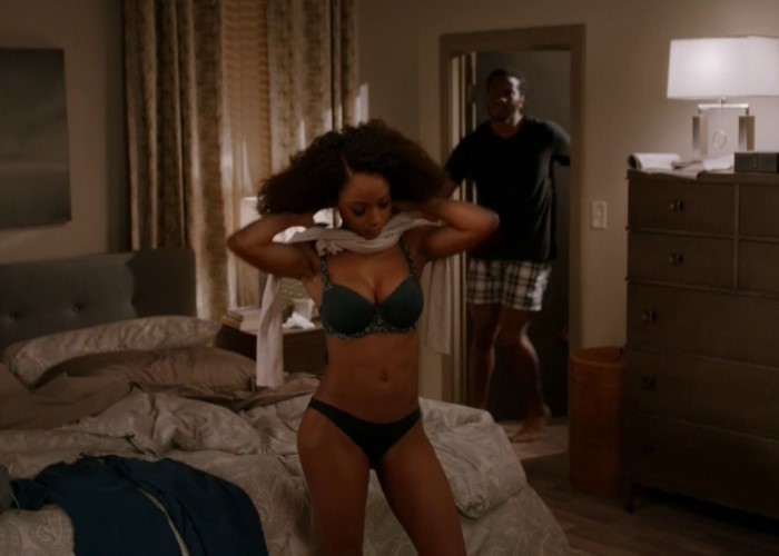 Yaya Dacosta Lingerie Sexy Actress  nude photo